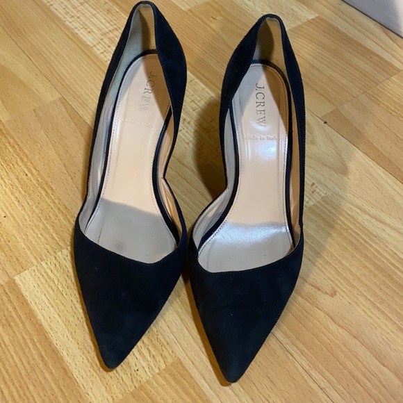 J Crew black leather heals 2” - Picture 3 of 16